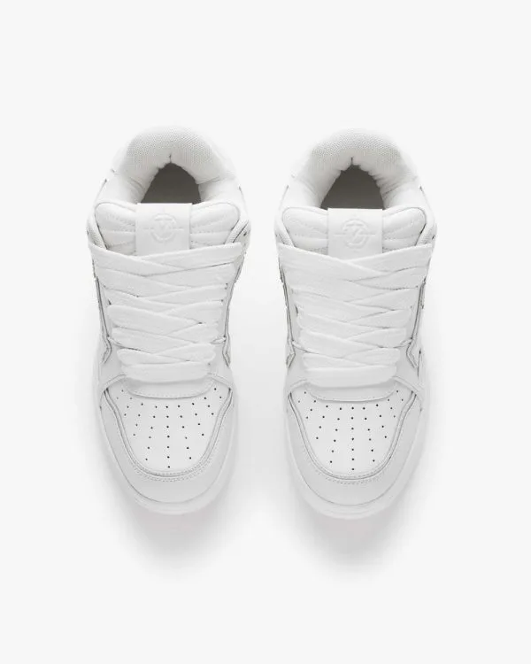 AKIMBO LOWS V2 "PURE WHITE" - Sneakers & Slides - streetwear Avenue Wear