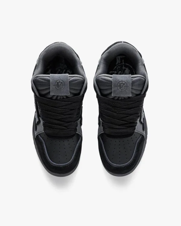 AKIMBO LOWS V2 "TRIPLE BLACK" - Sneakers & Slides - streetwear Avenue Wear