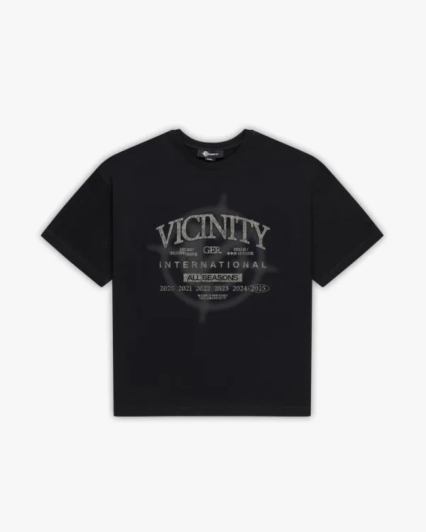 All seasons tee black - Avenue Wear