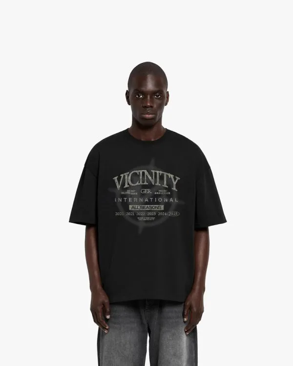 ALL SEASONS TEE BLACK - T-Shirts - streetwear Avenue Wear