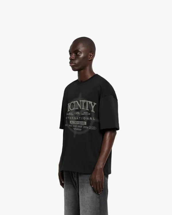 ALL SEASONS TEE BLACK - T-Shirts - streetwear Avenue Wear