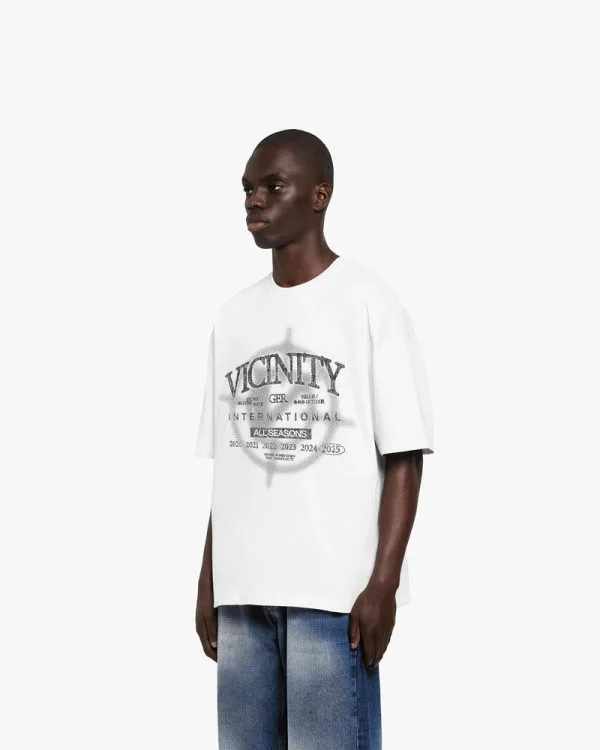 ALL SEASONS TEE WHITE - T-Shirts - streetwear Avenue Wear