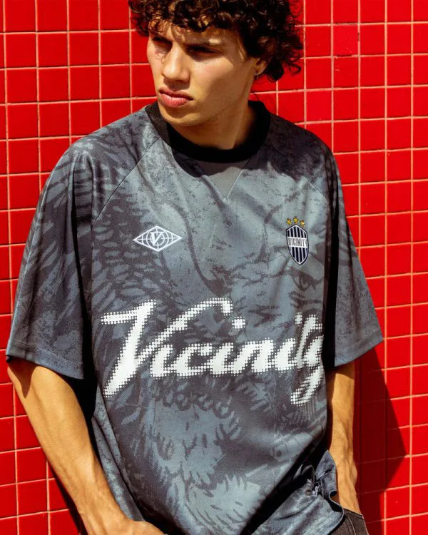 AMERICANA JERSEY GREY - Jerseys - streetwear Avenue Wear