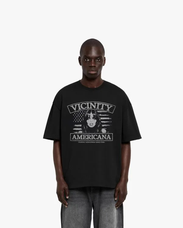 ANTHEM TEE BLACK - T-Shirts - streetwear Avenue Wear