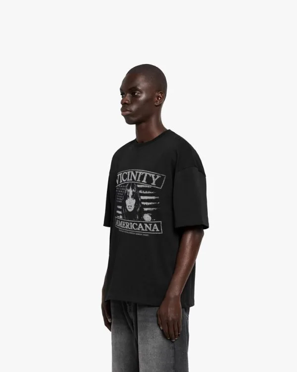 ANTHEM TEE BLACK - T-Shirts - streetwear Avenue Wear