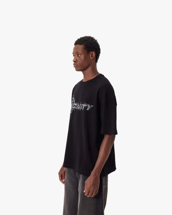 ARCHITECTURE TEE BLACK - T-Shirts - streetwear Avenue Wear