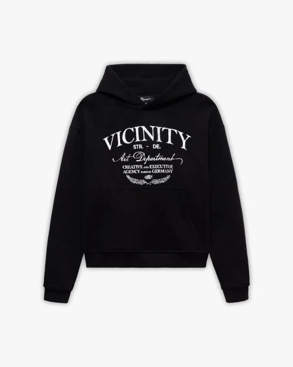 Art department hoodie black - Avenue Wear