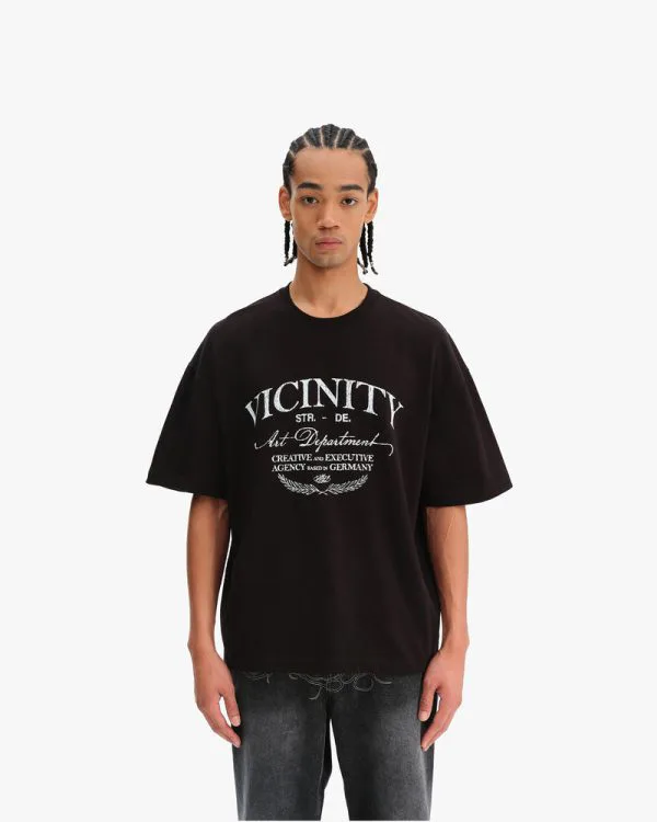 ART DEPARTMENT TEE BLACK - T-Shirts - streetwear Avenue Wear