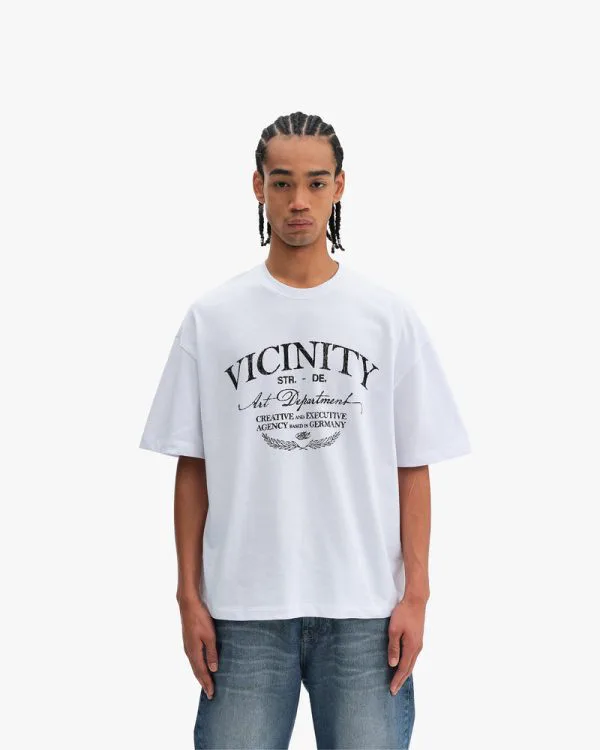 ART DEPARTMENT TEE WHITE - T-Shirts - streetwear Avenue Wear