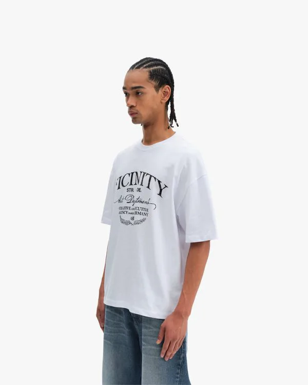 ART DEPARTMENT TEE WHITE - T-Shirts - streetwear Avenue Wear