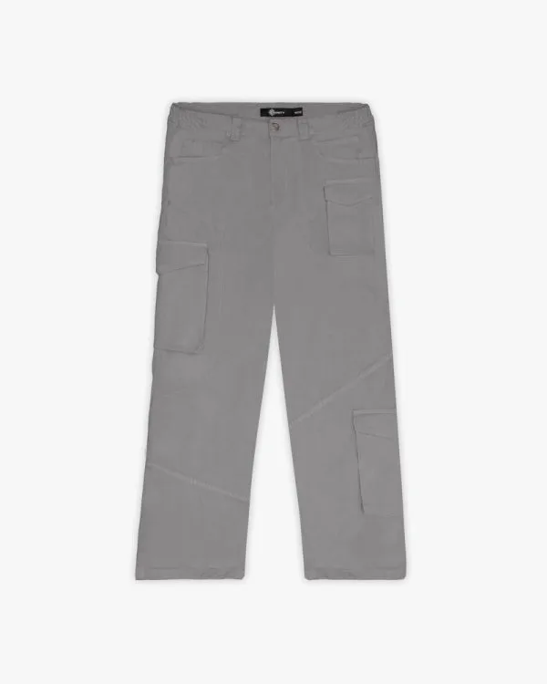 Asymetrical cargopants dark grey - Avenue Wear