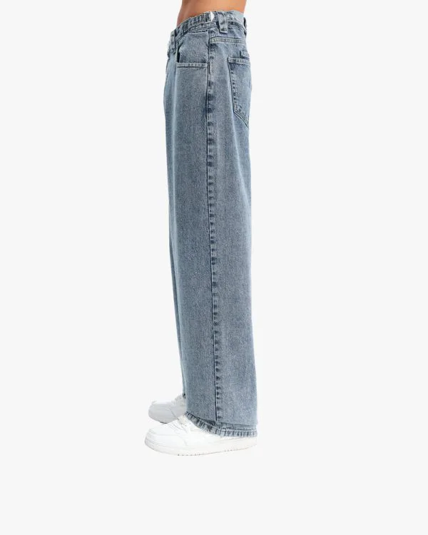 ATLAS DENIM - Pantalons & Jorts - streetwear Avenue Wear