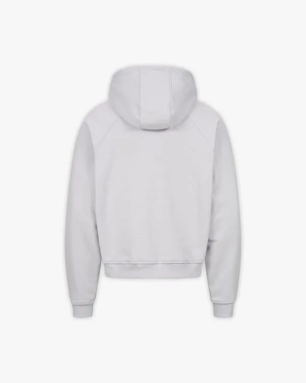 BINARY 2.0 ZIP HOODIE LIGHT GREY - Sweats & Hoodies - streetwear Avenue Wear
