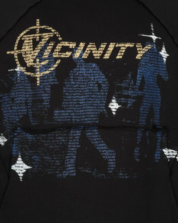 BINARY INSIDEOUT HOODIE BLACK - Sweats & Hoodies - streetwear Avenue Wear