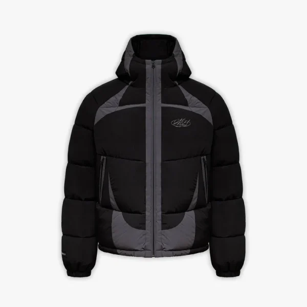 Blaze puffer jacket black - Avenue Wear