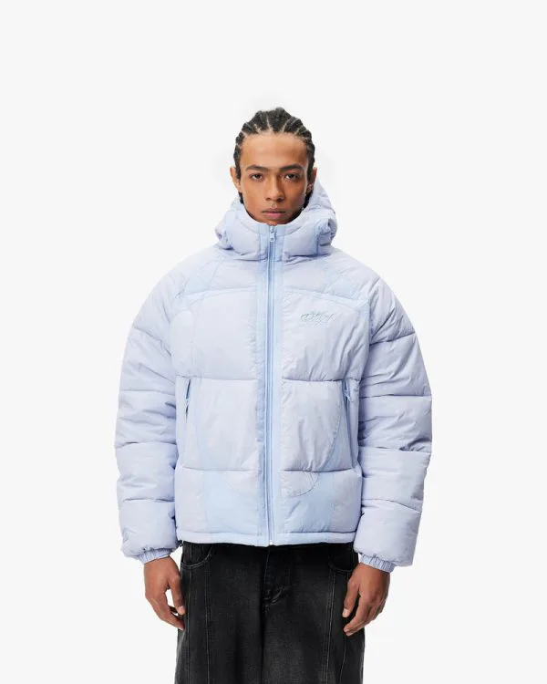 BLAZE PUFFER JACKET SKYBLUE - Vestes - streetwear Avenue Wear