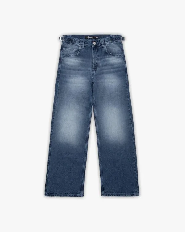 Blue washed denim - Avenue Wear