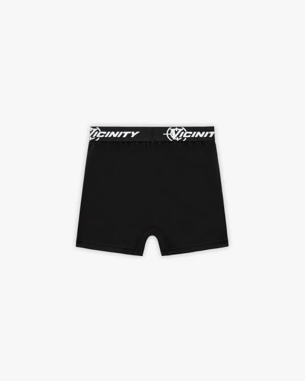 BOXERS DOUBLE PACK BLACK - Accessoires - streetwear Avenue Wear