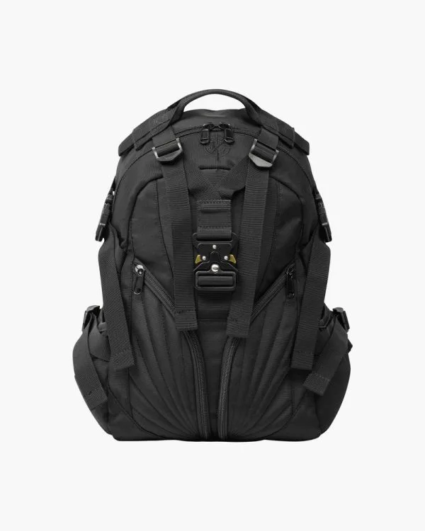 Buckle backpack black - Avenue Wear