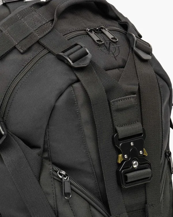 BUCKLE BACKPACK - BLACK - Accessoires - streetwear Avenue Wear
