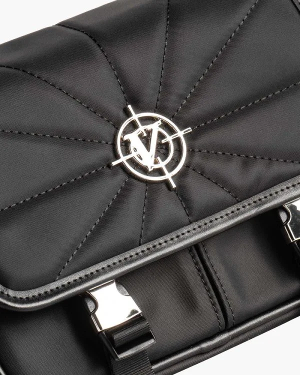 BUCKLE SHOULDER BAG - BLACK - Accessoires - streetwear Avenue Wear