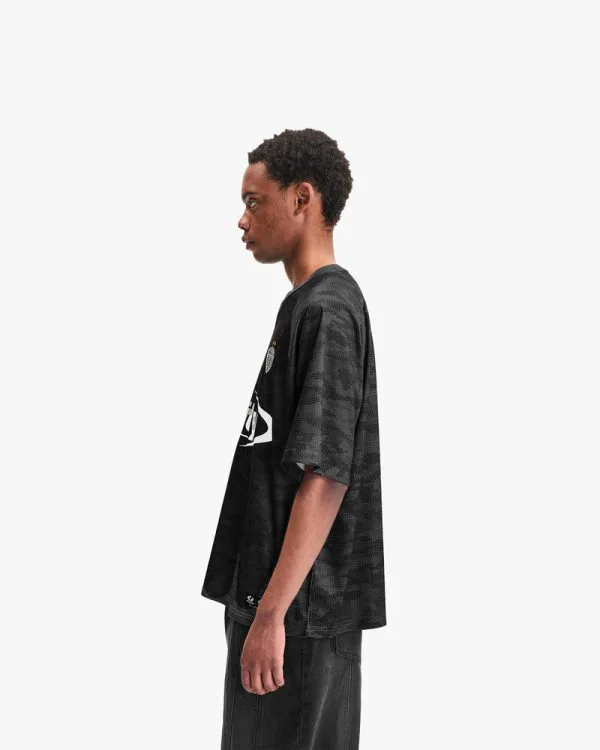CAMO JERSEY BLACK - Jerseys - streetwear Avenue Wear