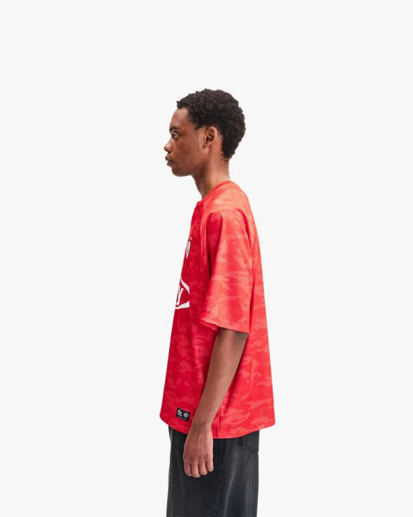 CAMO JERSEY RED - Jerseys - streetwear Avenue Wear