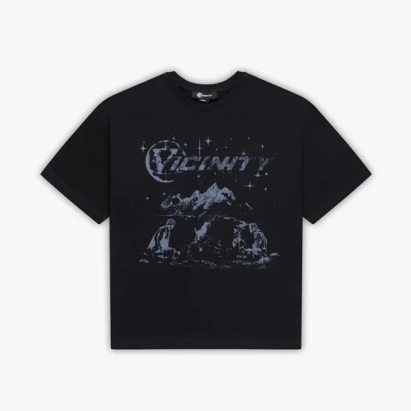 Campfire tee black - Avenue Wear