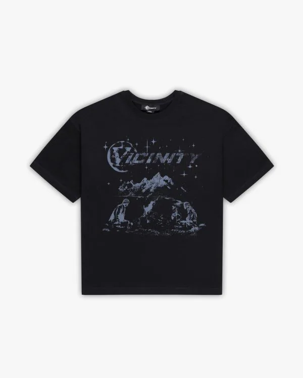 Campfire tee black - Avenue Wear