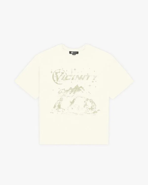 Campfire tee creamwhite - Avenue Wear