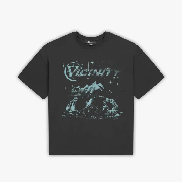 Campfire tee dark grey - Avenue Wear