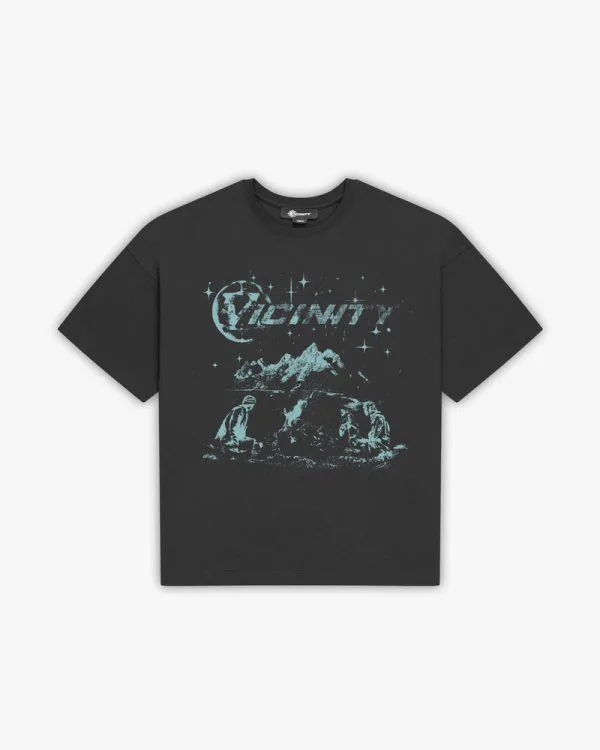 Campfire tee dark grey - Avenue Wear