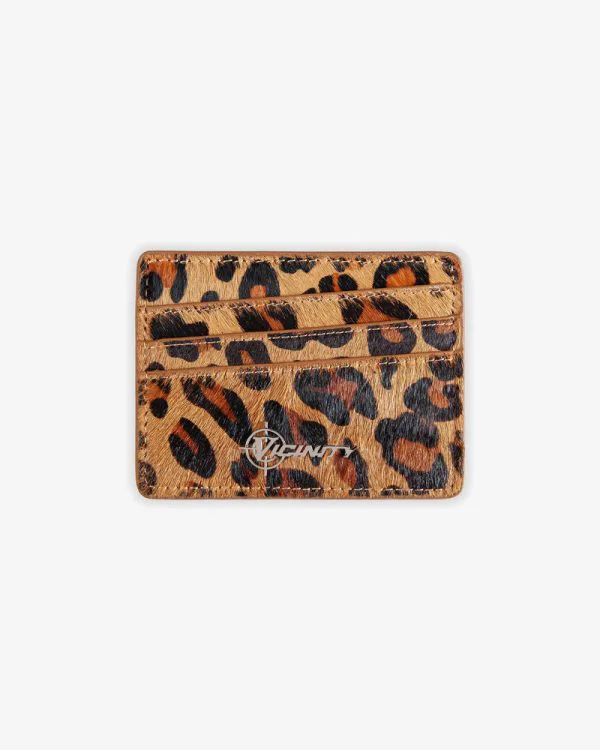 CARDHOLDER LEOPARD - Accessoires - streetwear Avenue Wear