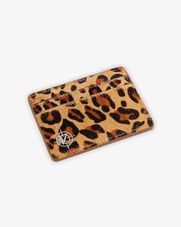 CARDHOLDER LEOPARD - Accessoires - streetwear Avenue Wear