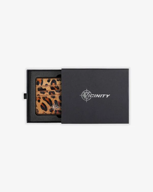 CARDHOLDER LEOPARD - Accessoires - streetwear Avenue Wear