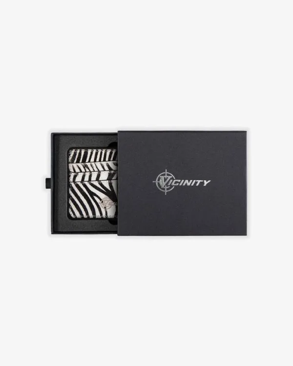 CARDHOLDER ZEBRA - Accessoires - streetwear Avenue Wear