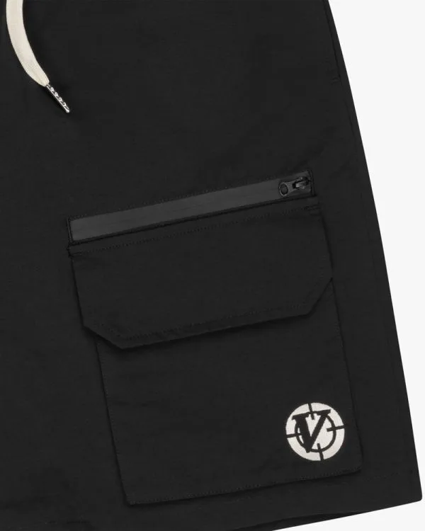 CARGO SWIMSHORTS BLACK - Pantalons & Jorts - streetwear Avenue Wear