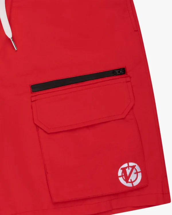 CARGO SWIMSHORTS STRAWBERRY - Pantalons & Jorts - streetwear Avenue Wear