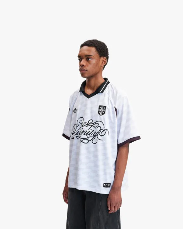 CHECKERED BW JERSEY WHITE - Jerseys - streetwear Avenue Wear