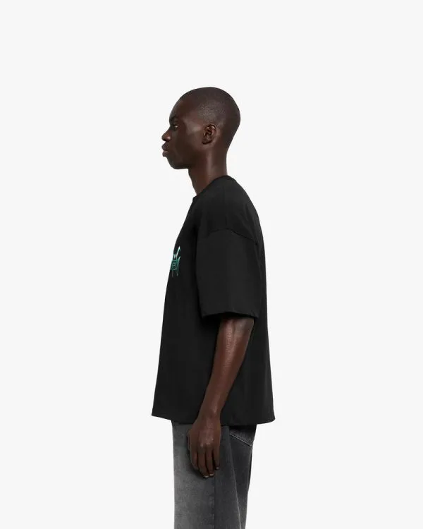 CHROMATIC TEE BLACK - T-Shirts - streetwear Avenue Wear
