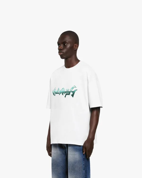 CHROMATIC TEE WHITE - T-Shirts - streetwear Avenue Wear