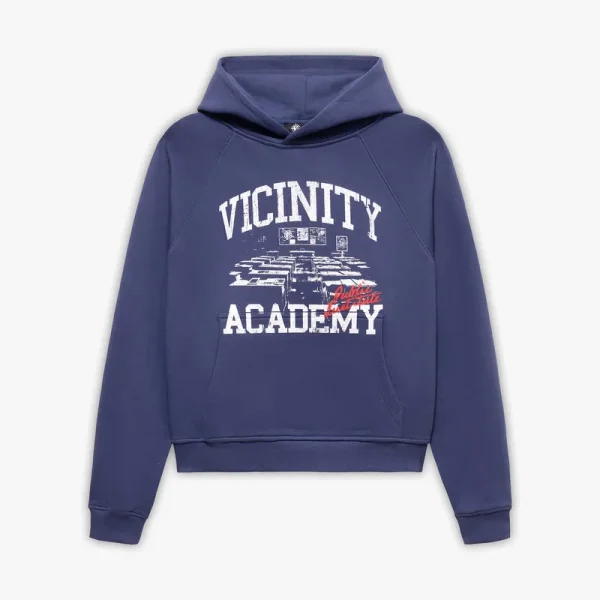 Classroom hoodie blue - Avenue Wear