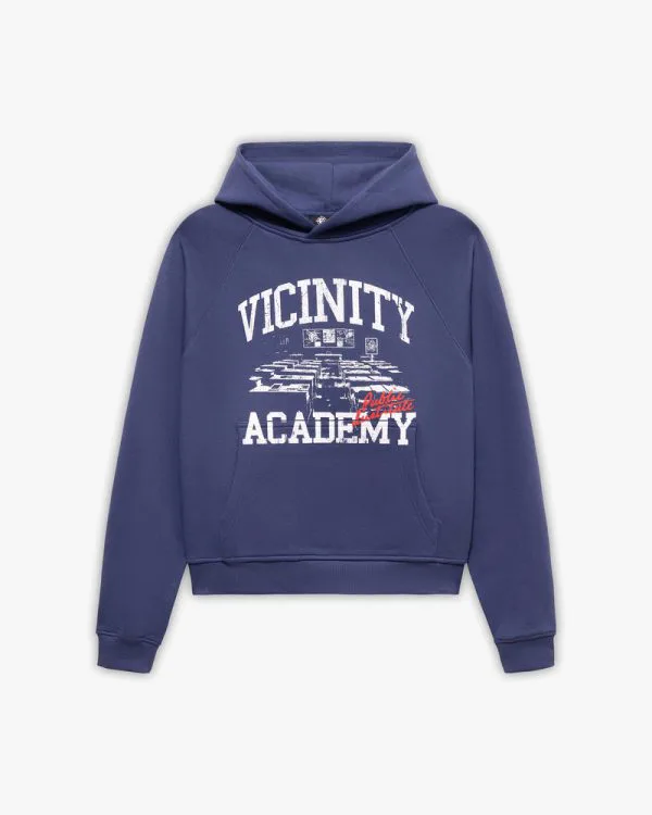 Classroom hoodie blue - Avenue Wear