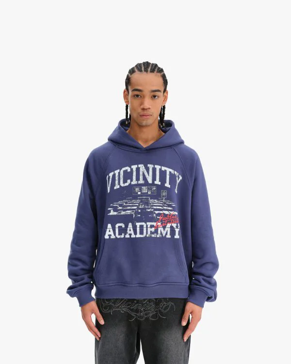 CLASSROOM HOODIE BLUE - Sweats & Hoodies - streetwear Avenue Wear