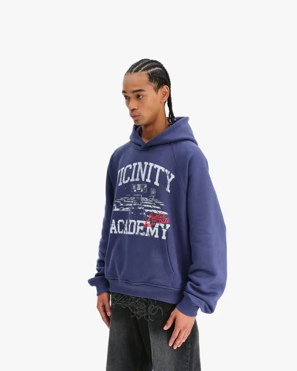 CLASSROOM HOODIE BLUE - Sweats & Hoodies - streetwear Avenue Wear