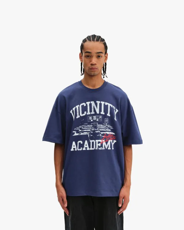 CLASSROOM TEE BLUE - T-Shirts - streetwear Avenue Wear