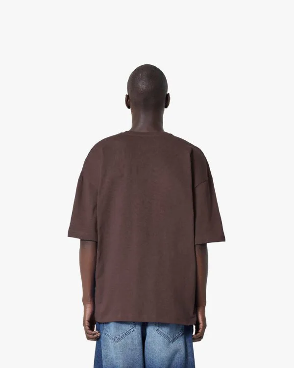 CLUB TEE BROWN - T-Shirts - streetwear Avenue Wear