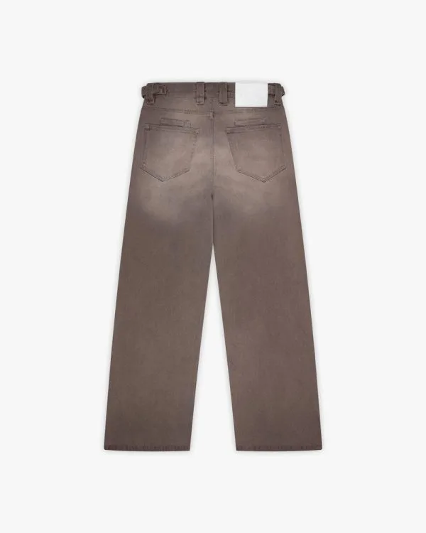 COFFEE DENIM - Pantalons & Jorts - streetwear Avenue Wear