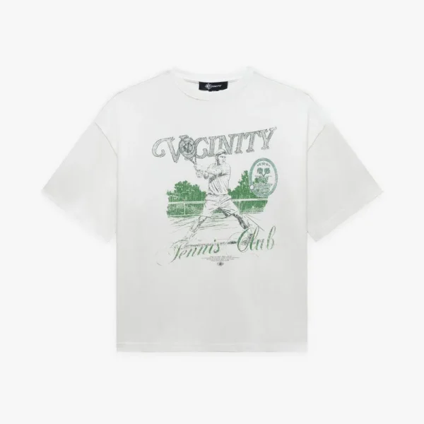 Court tee cream - Avenue Wear