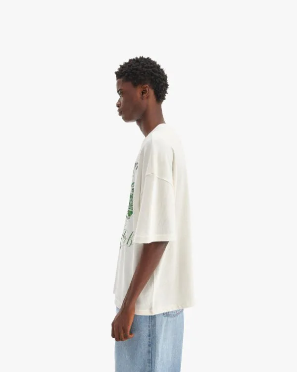 COURT TEE CREAM - Sweats & Hoodies - streetwear Avenue Wear